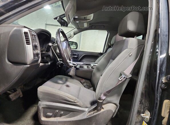 1GCVKREC7GZ375039 2016 CHEVROLET SILVERADO Black Սալոնի դիմացի տեսք