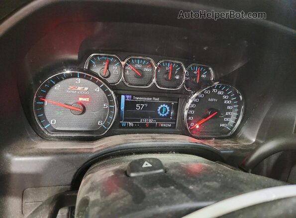 1GCVKREC7GZ375039 2016 CHEVROLET SILVERADO Black Սարքավորումների վահանակի տեսք