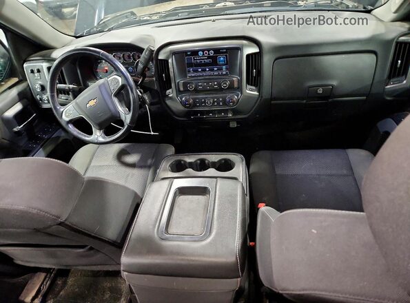 1GCVKREC7GZ375039 2016 CHEVROLET SILVERADO Black Առջևի վահանակի տեսք