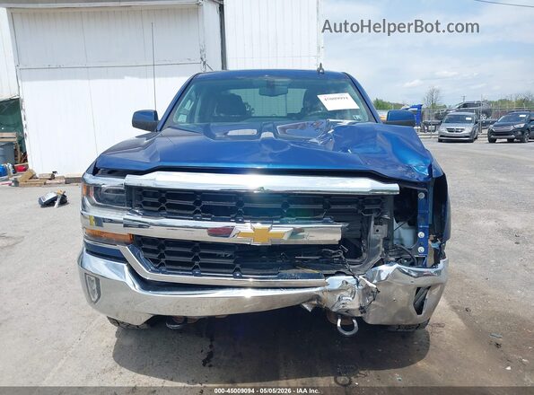 1GCVKREC8JZ101470 2018 CHEVROLET SILVERADO Синий Вид задней части салона