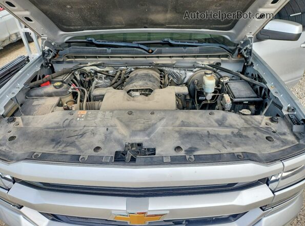 1GCVKREC9GZ276447 2016 CHEVROLET SILVERADO Silver Vista interior trasera