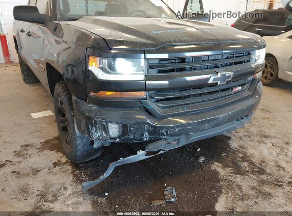 1GCVKRECXHZ368409 2017 CHEVROLET SILVERADO Черный Вид спереди