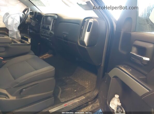 1GCVKRECXHZ368409 2017 CHEVROLET SILVERADO Черный Вид салона спереди