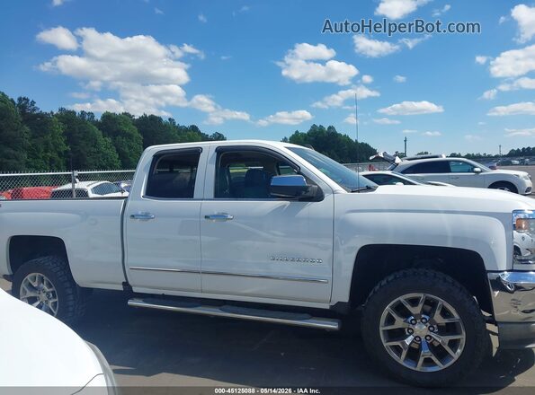 1GCVKSEC7GZ127364 2016 CHEVROLET SILVERADO Белый Вид задней части салона