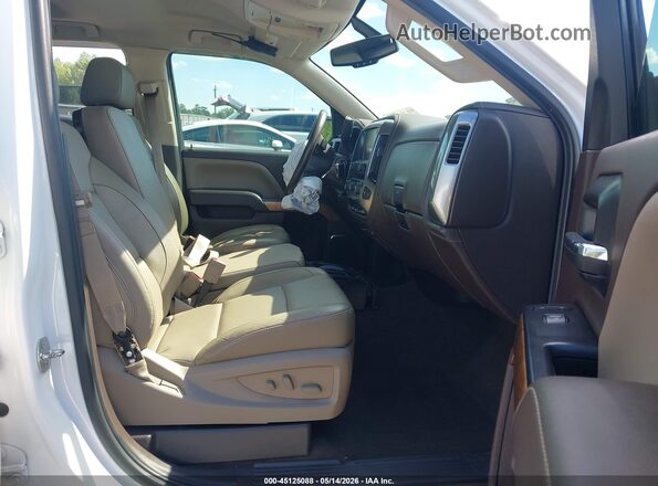 1GCVKSEC7GZ127364 2016 CHEVROLET SILVERADO Белый Вид салона спереди