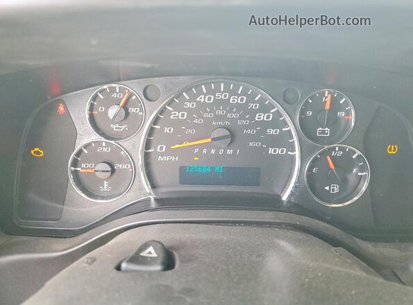 1GCWGAFF0G1234473 2016 CHEVROLET EXPRESS Белый Вид щитка приборов