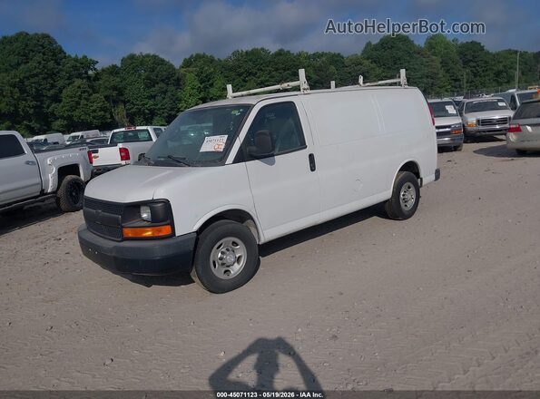 1GCWGAFF5G1272894 2016 CHEVROLET EXPRESS White Przód lewy