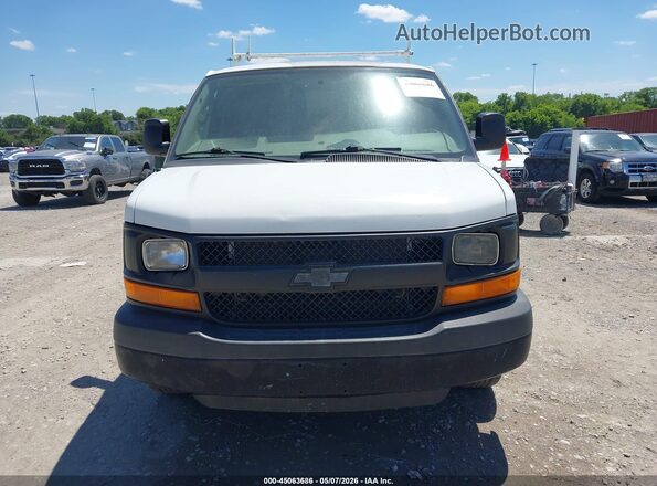 1GCWGAFF6G1118601 2016 CHEVROLET EXPRESS Белый Вид щитка приборов