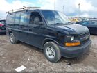 2016 Chevrolet Express 2500 Work Van Black vin: 1GCWGAFFXG1329977