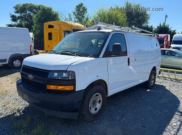 1GCWGAFP0J1185596 2018 CHEVROLET EXPRESS Белый Задняя левая четверть