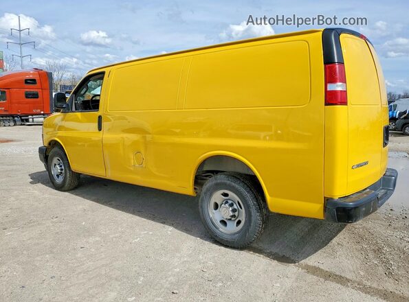 1GCWGAFP0L1156957 2020 CHEVROLET EXPRESS Желтый Задняя левая четверть