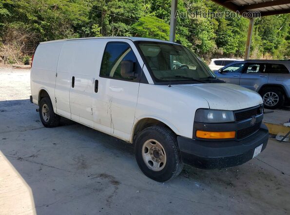 1GCWGAFP1N1174631 2022 CHEVROLET EXPRESS Белый Передняя правая четверть