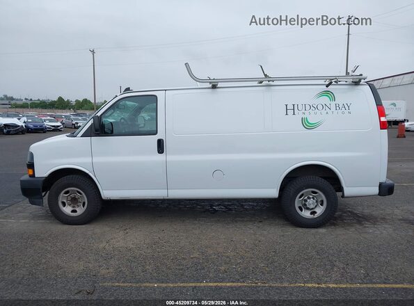 1GCWGAFP3J1339248 2018 CHEVROLET EXPRESS Белый Панорамный вид салона 360°
