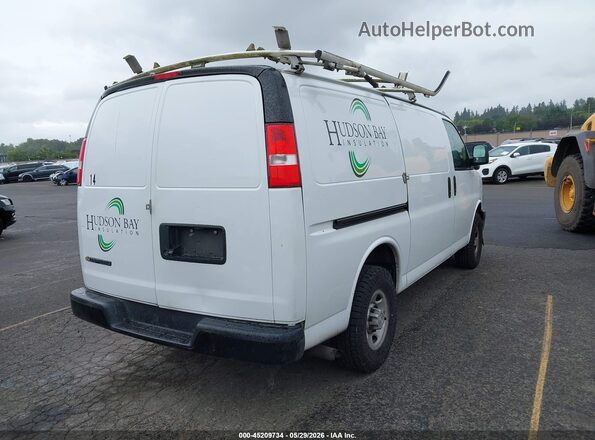 1GCWGAFP3J1339248 2018 CHEVROLET EXPRESS Белый Задняя правая четверть