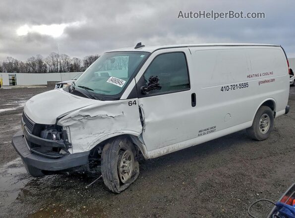 1GCWGAFP3P1157266 2023 CHEVROLET EXPRESS Белый Передняя левая четверть