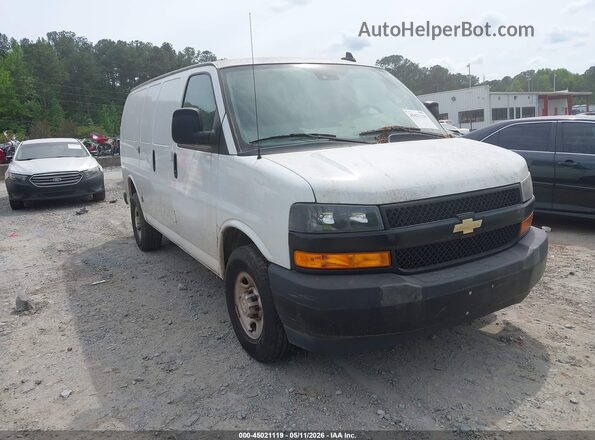 1GCWGAFP5L1277466 2020 CHEVROLET EXPRESS Белый Передняя правая четверть