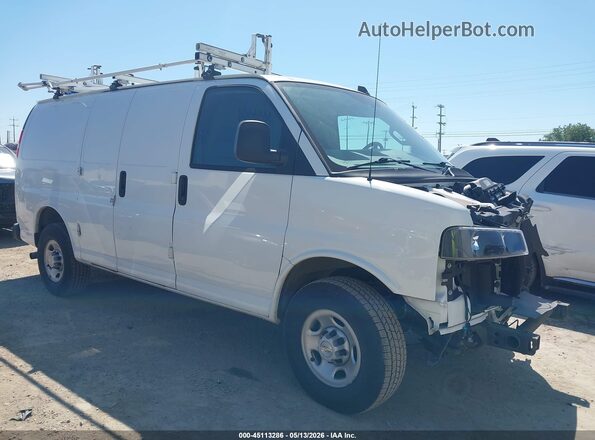 1GCWGAFP5P1104603 2023 CHEVROLET EXPRESS White Delantero derecho