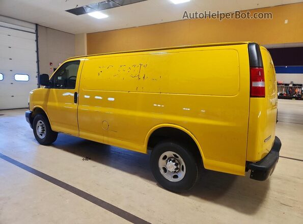 1GCWGAFP9K1338946 2019 CHEVROLET EXPRESS Желтый Задняя левая четверть