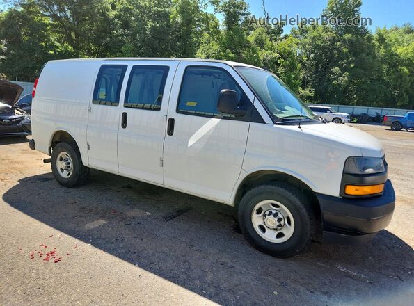 1GCWGAFP9N1180791 2022 CHEVROLET EXPRESS Белый Передняя правая четверть