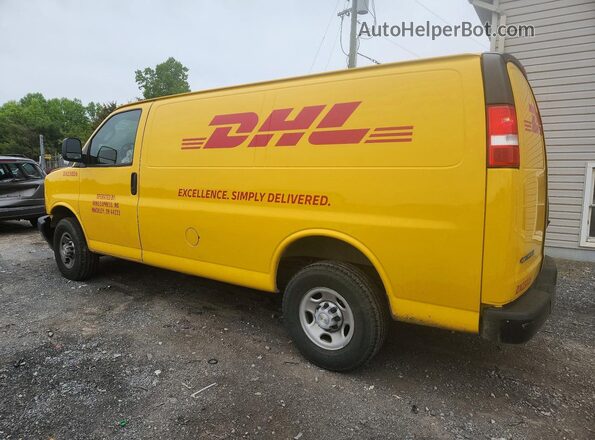 1GCWGAFP9P1113000 2023 CHEVROLET EXPRESS Yellow Tył lewy