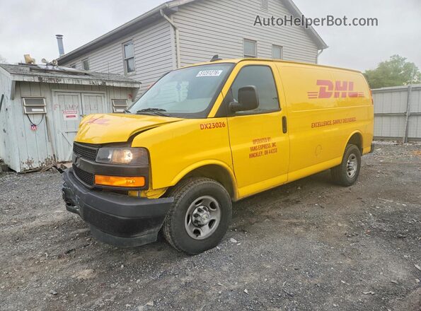1GCWGAFP9P1113000 2023 CHEVROLET EXPRESS Yellow Przód lewy