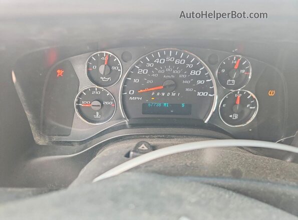 1GCWGAFPXK1333805 2019 CHEVROLET EXPRESS Белый Вид щитка приборов