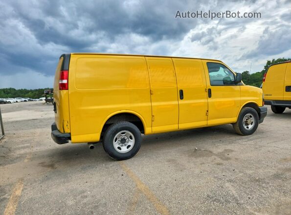 1GCWGAFPXL1158859 2020 CHEVROLET EXPRESS Желтый Задняя правая четверть
