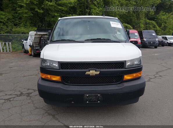 1GCWGAFPXL1230224 2020 CHEVROLET EXPRESS White ხელსაწყოთა პანელის ხედი