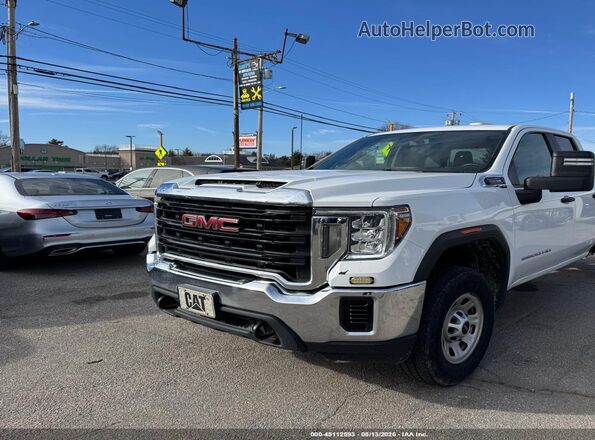 1GD28LE79MF241644 2021 GMC SIERRA White Front left