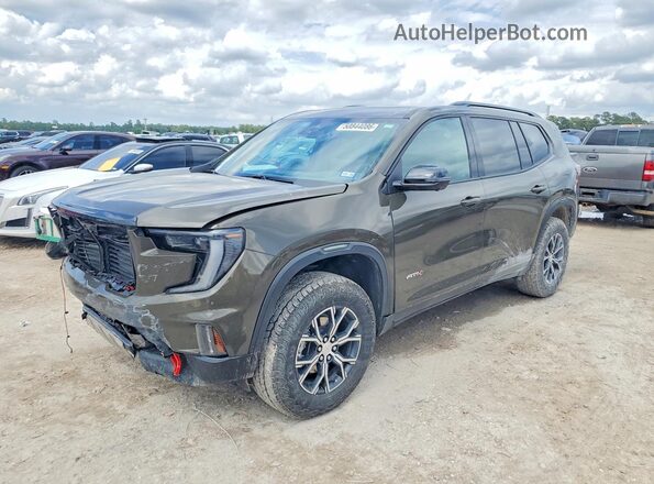 1GKENPRS1SJ119391 2025 GMC ACADIA Коричневый Передняя левая четверть