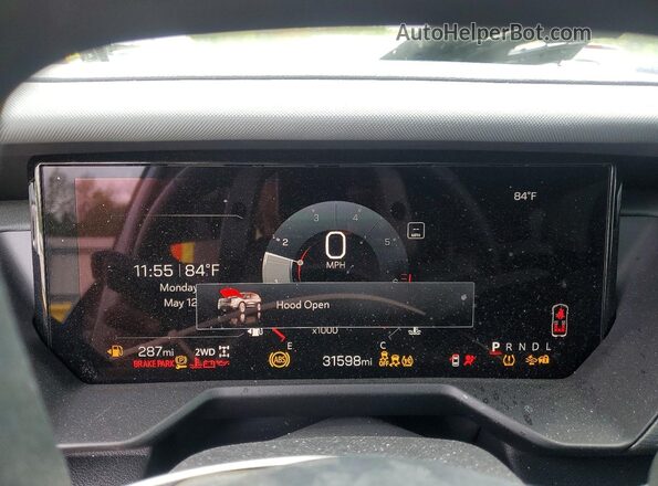 1GKENPRS4SJ222515 2025 GMC ACADIA Серый Вид щитка приборов