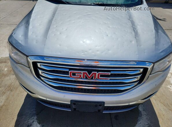 1GKKNLLAXHZ248462 2017 GMC ACADIA Silver Vista del compartimento del motor
