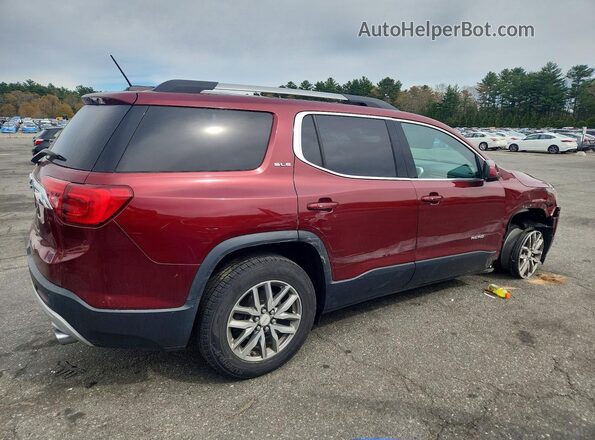 1GKKNLLS3HZ140497 2017 GMC ACADIA Красный Задняя правая четверть