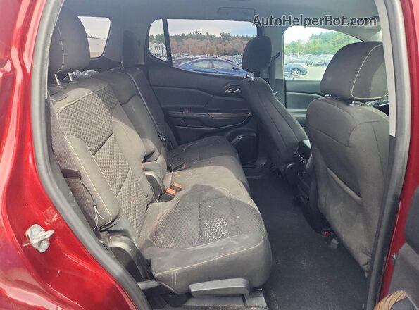 1GKKNLLS3HZ140497 2017 GMC ACADIA Красный Вид задней части салона