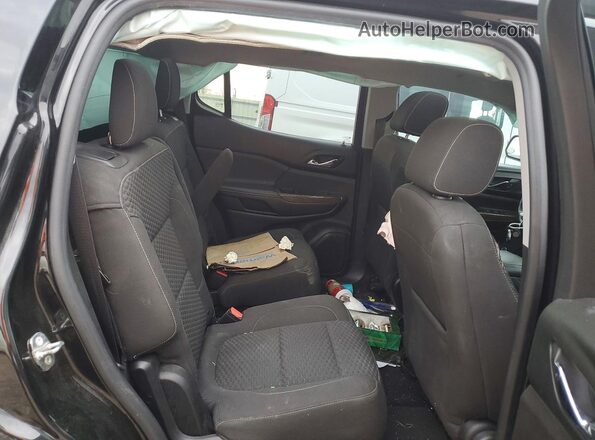 1GKKNLLS3HZ310857 2017 GMC ACADIA Black Widok wnętrza z tyłu