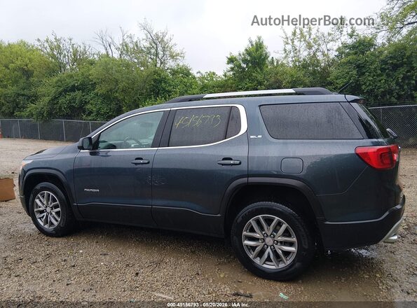 1GKKNLLS4KZ237652 2019 GMC ACADIA Синий Панорамный вид салона 360°