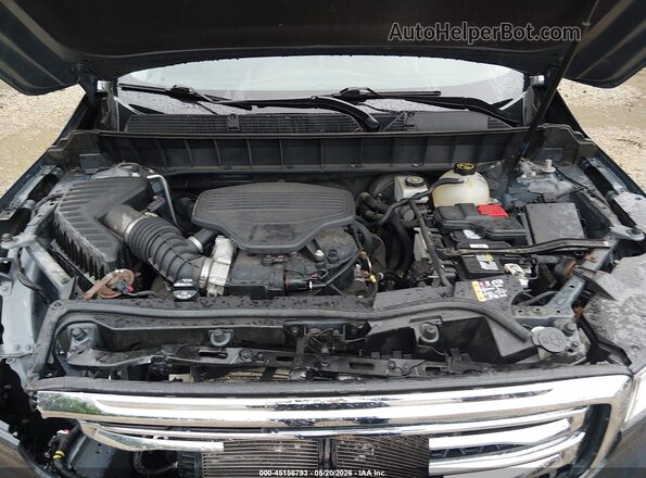 1GKKNLLS4KZ237652 2019 GMC ACADIA Синий Вид сзади