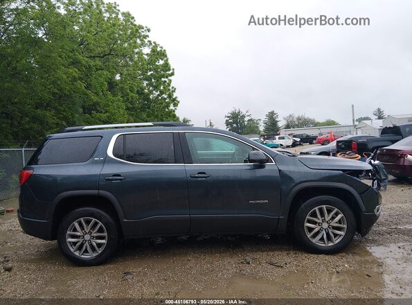 1GKKNLLS4KZ237652 2019 GMC ACADIA Синий Вид задней части салона