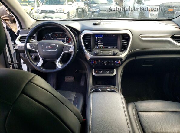 1GKKNML42PZ250768 2023 GMC ACADIA Белый Вид панели приборов