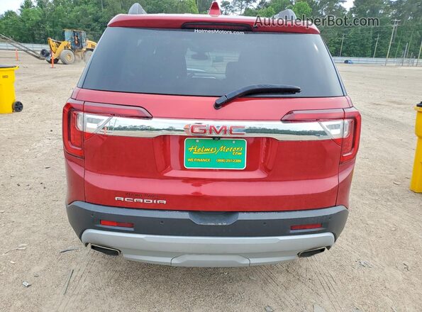 1GKKNML48PZ116816 2023 GMC ACADIA Red Widok z tyłu