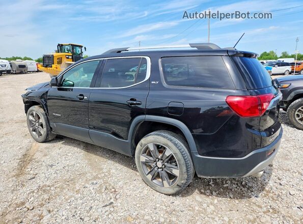 1GKKNNLS0HZ180516 2017 GMC ACADIA Черный Задняя левая четверть