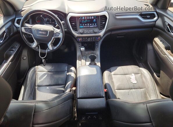 1GKKNNLS5JZ181845 2018 GMC ACADIA Burgundy Widok deski rozdzielczej