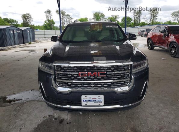 1GKKNPLS3MZ157477 2021 GMC ACADIA Зеленый Вид спереди