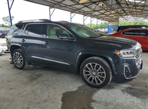 1GKKNPLS3MZ157477 2021 GMC ACADIA Зеленый Передняя правая четверть