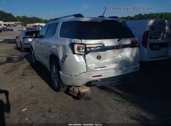 1GKKNPLS5HZ201940 2017 GMC ACADIA Белый Задняя левая четверть