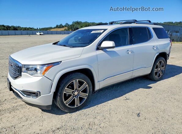 1GKKNPLSXHZ197366 2017 GMC ACADIA White Передня ліва чверть