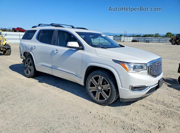 1GKKNPLSXHZ197366 2017 GMC ACADIA White Передня права чверть