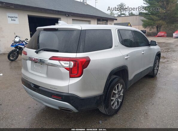 1GKKNRLS3LZ123730 2020 GMC ACADIA Серебряный Задняя правая четверть
