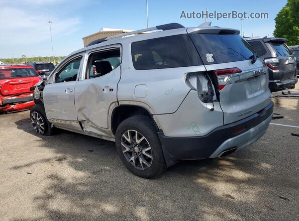 1GKKNRLS6LZ132597 2020 GMC ACADIA Серебряный Задняя левая четверть