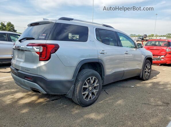 1GKKNRLS6LZ132597 2020 GMC ACADIA Серебряный Задняя правая четверть